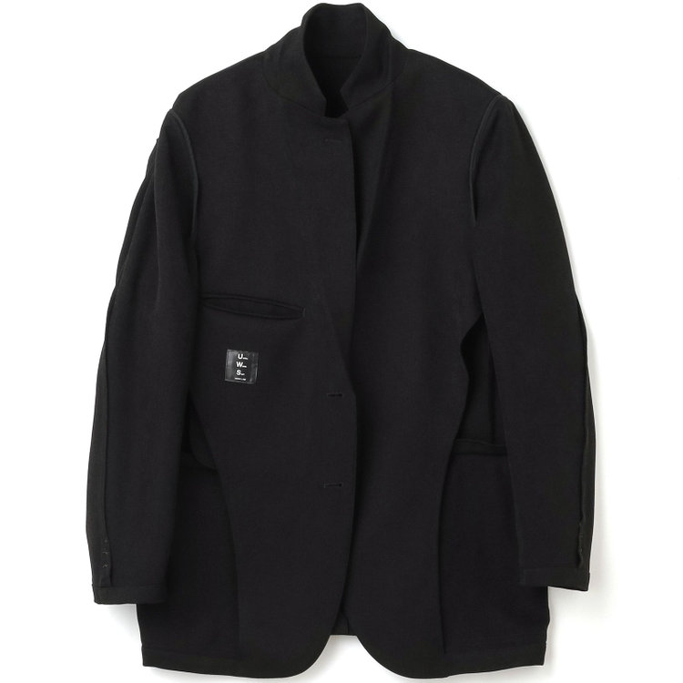 ＵＷＳ ＷＯＲＫ 【ULTRA WORK SUIT】【秋冬】2釦ジャケット/ブラック 黒