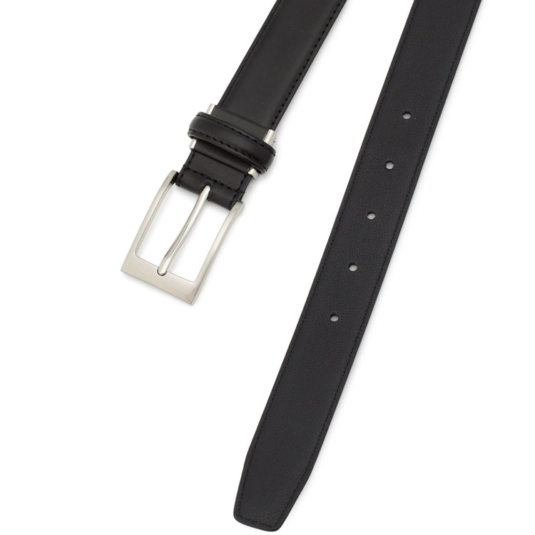 ＵＮＰＲＥＳＳＵＲＥ 【Unpressure】ピンバックルベルト 2.8cm幅/ブラック(ウエスト91cmまで対応) 黒