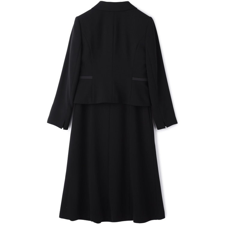 カンサイファム 【KANSAI YAMAMOTO FEMME】【年間】テーラード＋ボレロ風ワンピースレディースフォーマル 黒