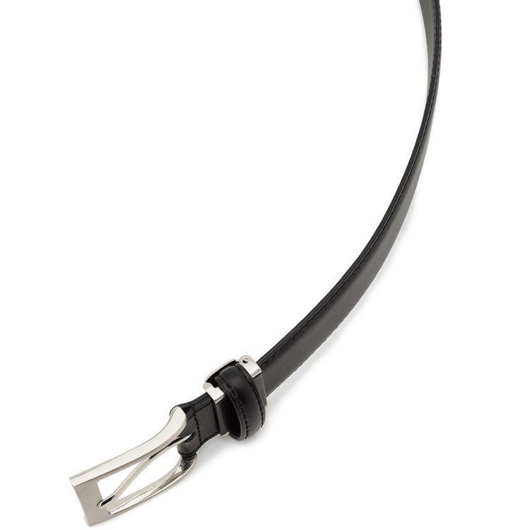 ＵＮＰＲＥＳＳＵＲＥ 【Unpressure】ピンバックルベルト 2.8cm幅/ブラック(ウエスト91cmまで対応) 黒