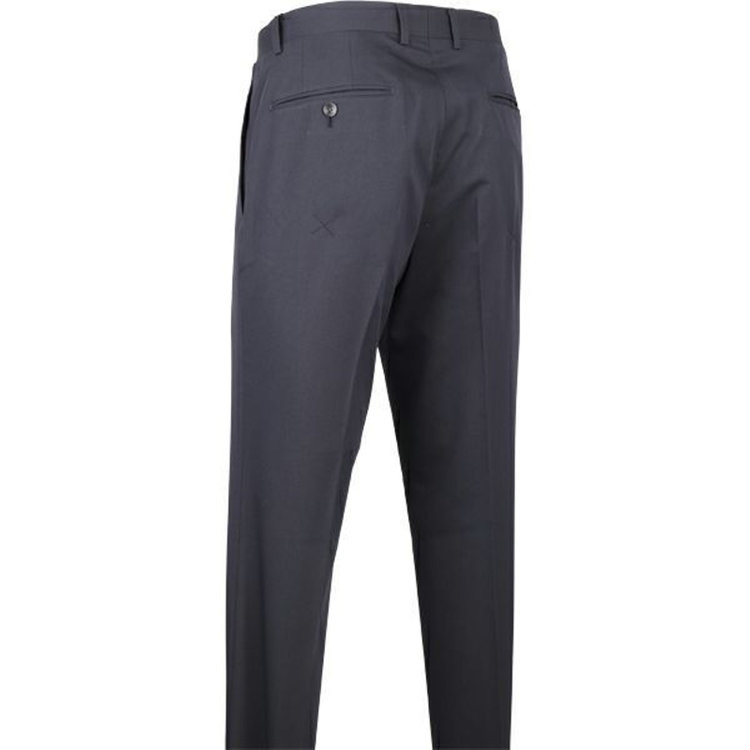 KONAKA　アウトレット 【WEB限定/OUTLET/汚れ・キズ等有】【JOHN PEARSE comfort】【年間】コットンブレンド 1タックテーパードスラックス/ネイビー×ソリッド/ウォッシャブル/ストレッチ ネイビー系(紺)
