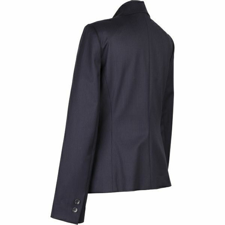 ソノタ（KONAKA用） 【Ultima nero G-Style】【年間】ネイビー×ストライプ / ジャケット / ウォッシャブル / ストレッチ / 防シワ / 撥水加工 紺中間
