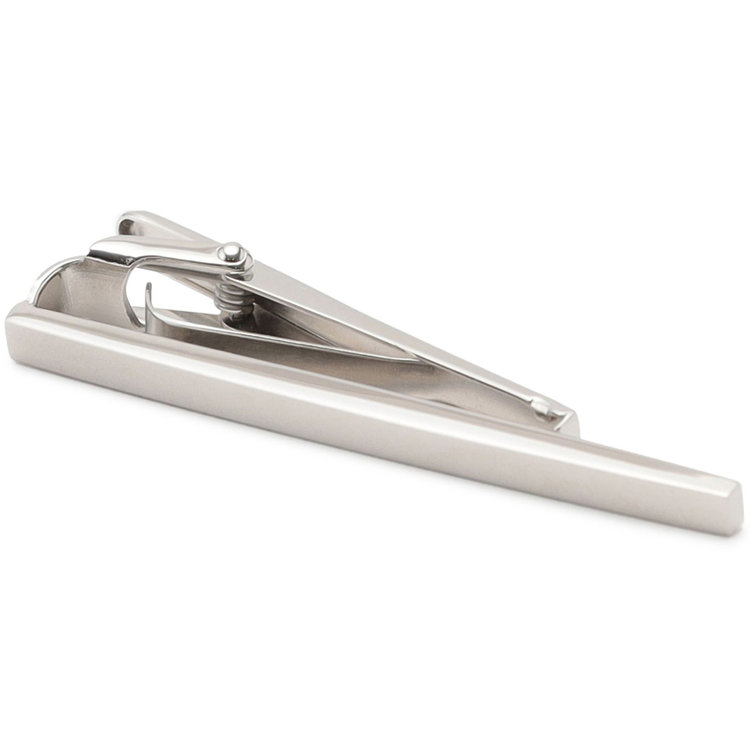 ジョンピアース 【JOHN PEARSE London】ネクタイピン/シルバー/59mm×5mm グレー淡色