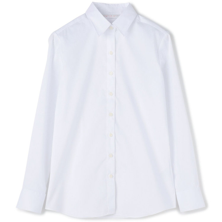 ＥＮＧＬＩＳＨ ＧＩＲＬ 【english girl by J.P.】レギュラーカラーブラウス/ホワイト 白