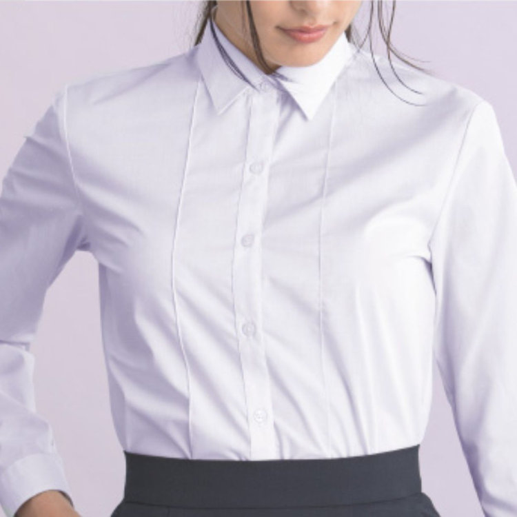 ナチュラル　ビューティー 【NATURAL BEAUTY】リボン取り外しブラウス/グレー×ドビードット グレー淡色