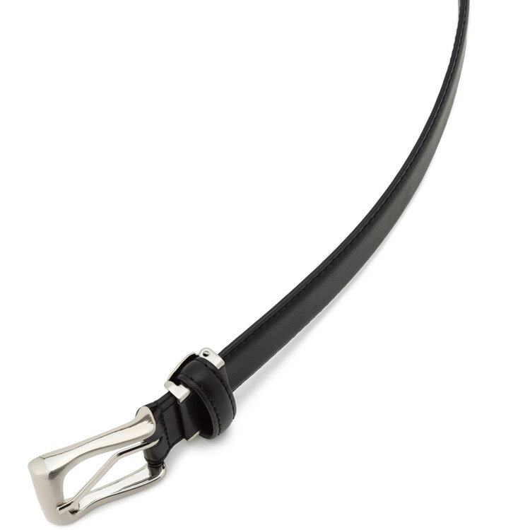 ＵＮＰＲＥＳＳＵＲＥ 【Unpressure】ピンバックルベルト 2.8cm幅/ブラック(ウエスト91cmまで対応) 黒