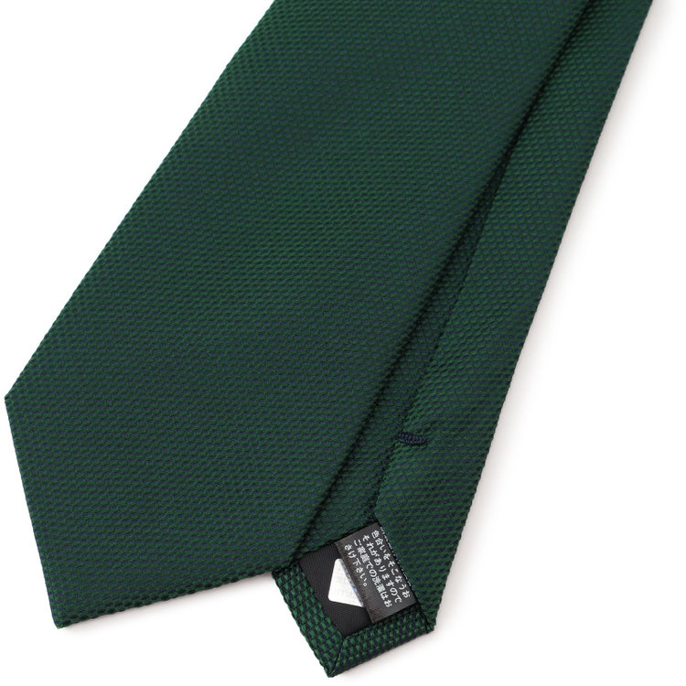 カンサイマンブルー 【イージーパーソナルカラータイ】【KANSAIMAN collection】シルクネクタイ＆ポケットチーフ付き/8.0㎝/冬 グリーン その他