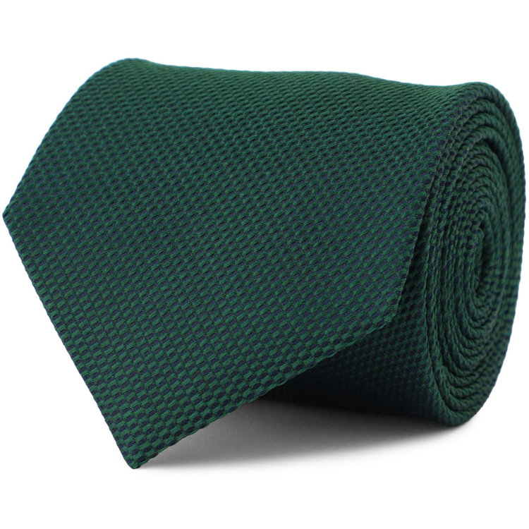 カンサイマンブルー 【イージーパーソナルカラータイ】【KANSAIMAN collection】シルクネクタイ＆ポケットチーフ付き/8.0㎝/冬 グリーン その他