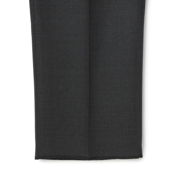ドナートヴィンチ 【Donato Vinci Italy】【秋冬】2釦シングルスーツ 1タック/グレー×バーズアイ/REAL GRAY COLLECTION/NEW ZEALAND WOOL/SustainaBee Wool/※裾上げ必要 グレー濃色