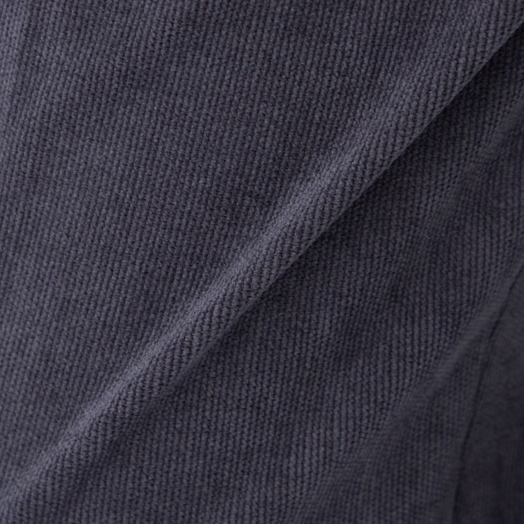 ＪＰ コンフォート 【JOHN PEARSE comfort navy】【秋冬】機能性ポリエステル 1タックパンツ/グレー×コーデュロイ/ウエストムーブ仕様/ULTRA MOVE/※裾上げ必要 グレー中間