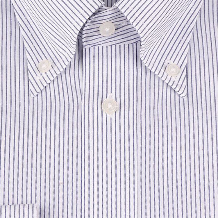 KONAKA　アウトレット 【WEB限定/OUTLET/汚れ・キズ等有】【DUKEMORGAN】【形態安定】ボタンダウンワイシャツ/ブルー×ストライプ ブルー系(青)