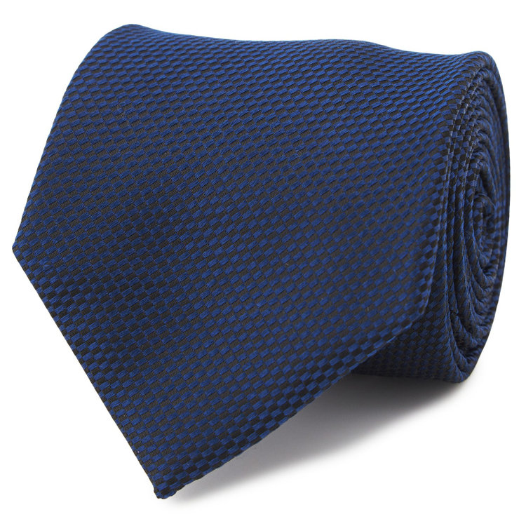 ソノタ（KONAKA用） 土佐兄弟コラボネクタイ＜社会人応援＞【兄】シルクブレンドソリッド系ネクタイ/ネイビー/「ランチランチランチ」 その他