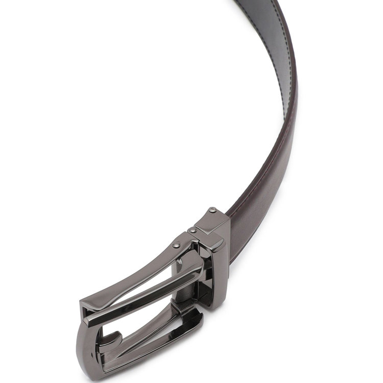 ジョンピアース 【JOHN PEARSE】【フリーアジャスト仕様/5mm間隔/32段階】バックルベルト 2.9cm幅/ブラウン(ウエスト120cmまで対応) 茶濃色