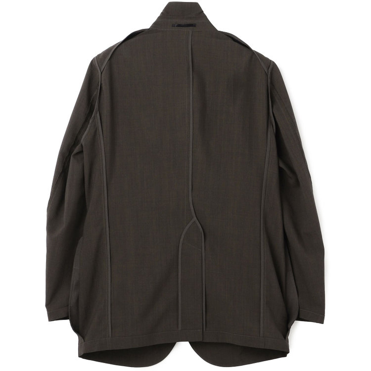 ＵＷＳ ＷＯＲＫ 【ULTRA WORK SUIT】【春夏】セットアップ2釦ジャケット/カーキ 黄淡色