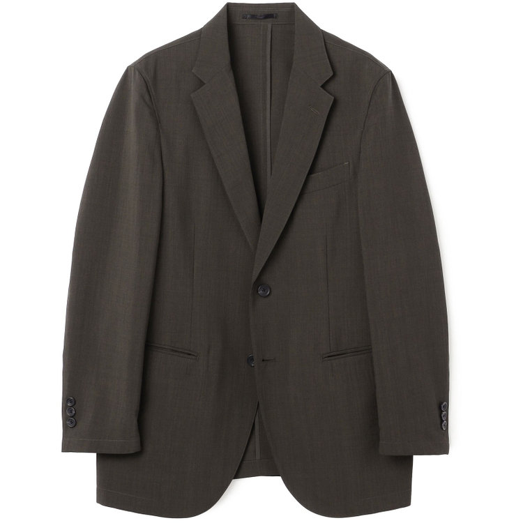 ＵＷＳ ＷＯＲＫ 【ULTRA WORK SUIT】【春夏】セットアップ2釦ジャケット/カーキ 黄淡色