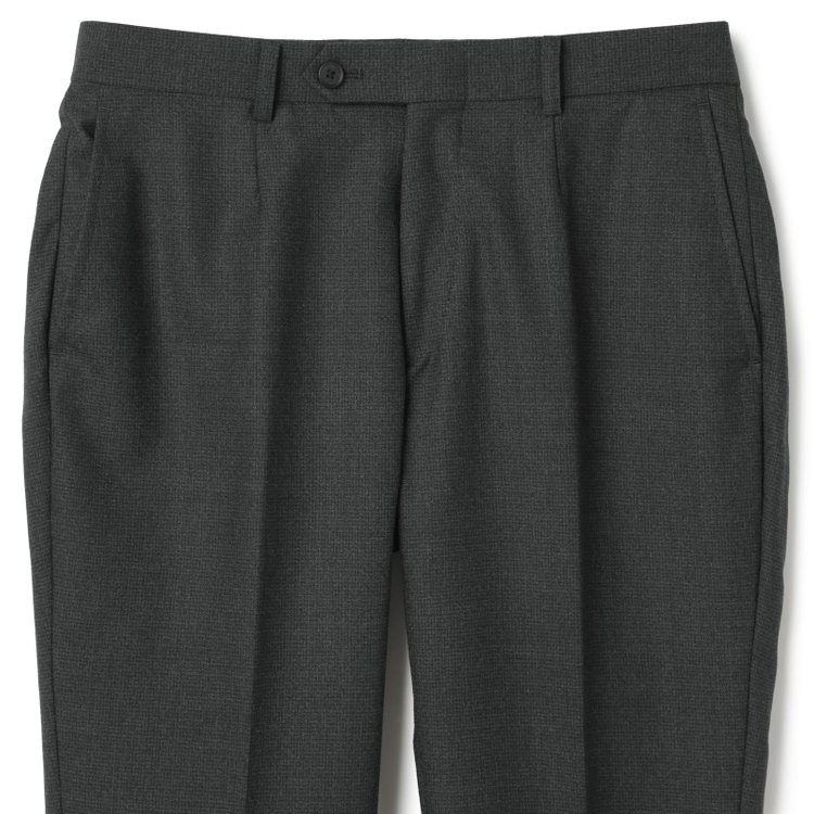 ＪＰ コンフォート 【JOHN PEARSE comfort】【秋冬】2釦シングルスーツ ショートタック/グリーングレー×チェック/REAL GRAY/NEW ZEALAND WOOLSHOWER CLEAN/SustainaBee Wool/※裾上げ必要 緑中間