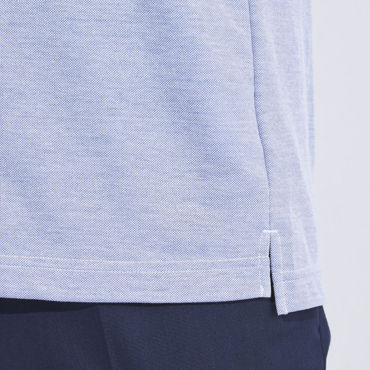 ＪＰコンフォート ネイビー 【半袖】【JOHN PEARSE comfort navy】【ノーアイロン】ボタンダウンビズポロシャツ プルオーバータイプ/サックス/ULTRA MOVE/ニット素材 紺淡色