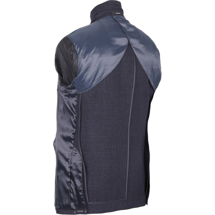 ＪＰ コンフォート 【JOHN PEARSE comfort】【秋冬】コーディネートパンツ付/2釦シングルスーツ ショートタック/ネイビー×チェック+グレー×ソリッドパンツ/ULTRA MOVE/TRABEST/ウォッシャブル/ストレッチ ネイビー系(紺)