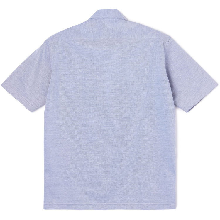 ＪＰコンフォート ネイビー 【半袖】【JOHN PEARSE comfort navy】【ノーアイロン】ボタンダウンビズポロシャツ プルオーバータイプ/サックス/ULTRA MOVE/ニット素材 紺淡色