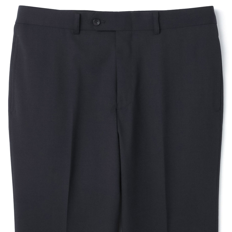 ドナートヴィンチウォモ 【THE 神 SUIT】【Donato Vinci Italy UOMO】【秋冬】2釦シングルスーツ 0タック/ネイビー×ソリッド/NEW ZEALAND WOOL SUPER170'S/SustainaBee Wool/※裾上げ必要 紺中間