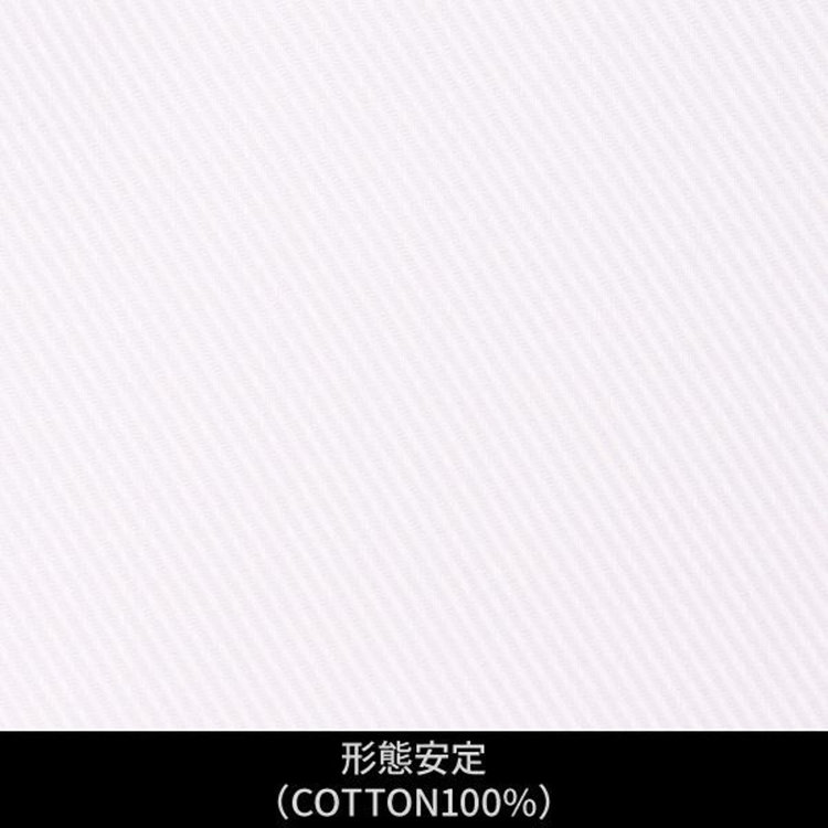 ソノタ（KONAKA用） 【日本縫製】【パターンオーダー】ワイシャツ・ドレスシャツ/ホワイト×ストライプ　ツイル/形態安定(COTTON100%) ホワイト系(白)
