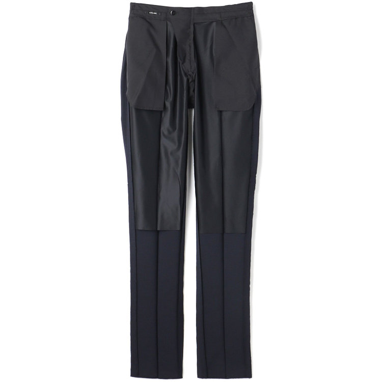 ＪＰ コンフォート 【JOHN PEARSE comfort】【春夏】2釦シングルスリーピーススーツ ショートタック/ネイビー×マイクロチェック/ULTRA MOVE/※裾上げ必要 紺中間