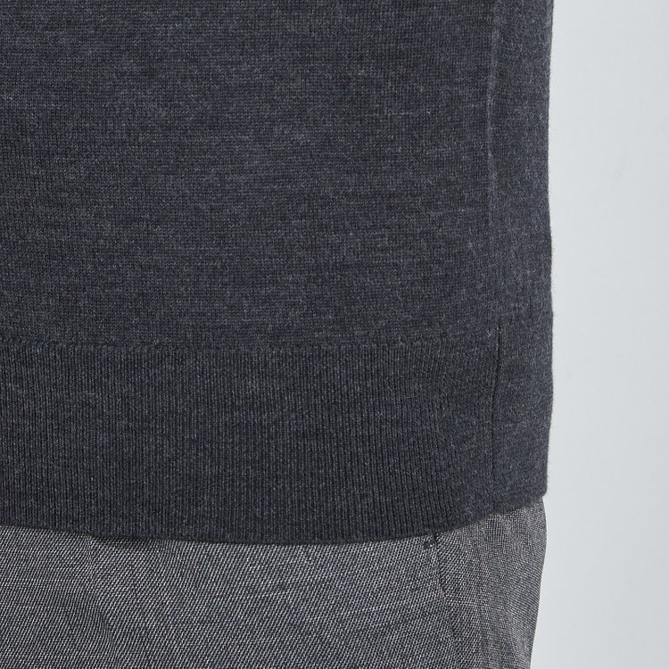 ＪＰコンフォート ネイビー 【JOHN PEARSE comfort navy】【秋冬】Vネックセーター/グレー グレー濃色