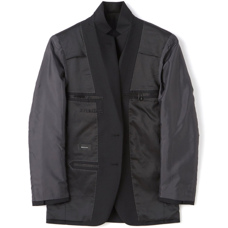 ＵＮＰＲＥＳＳＵＲＥ 【Unpressure】【年間】2釦シングルスーツ 0タック/ブラック/※裾上げ必要 黒