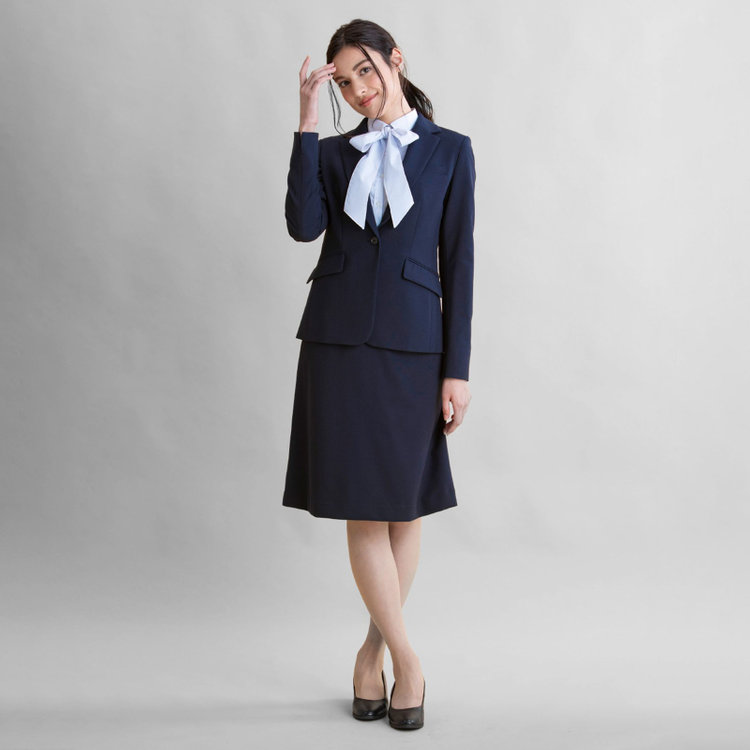 ナチュラル　ビューティー 【NATURAL BEAUTY】リボン取り外しブラウス/グレー×ドビードット グレー淡色