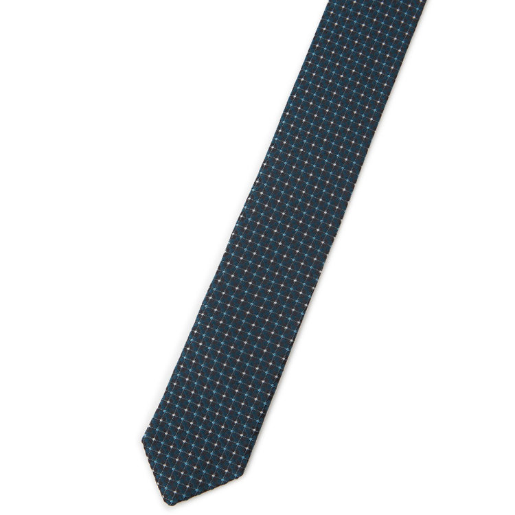 ドナートヴィンチ 【Donato Vinci Italy】シルク小紋柄ネクタイ 8.5cm幅/グリーン/MADE IN JAPAN その他