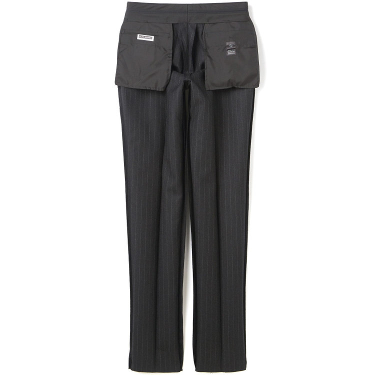 ＪＰ コンフォート 【JOHN PEARSE comfort】【秋冬】2釦シングルスーツ ショートタック/グレー×ストライプ/REAL GRAY/NEW ZEALAND WOOLSHOWER CLEAN/SustainaBee Wool/※裾上げ必要 グレー濃色