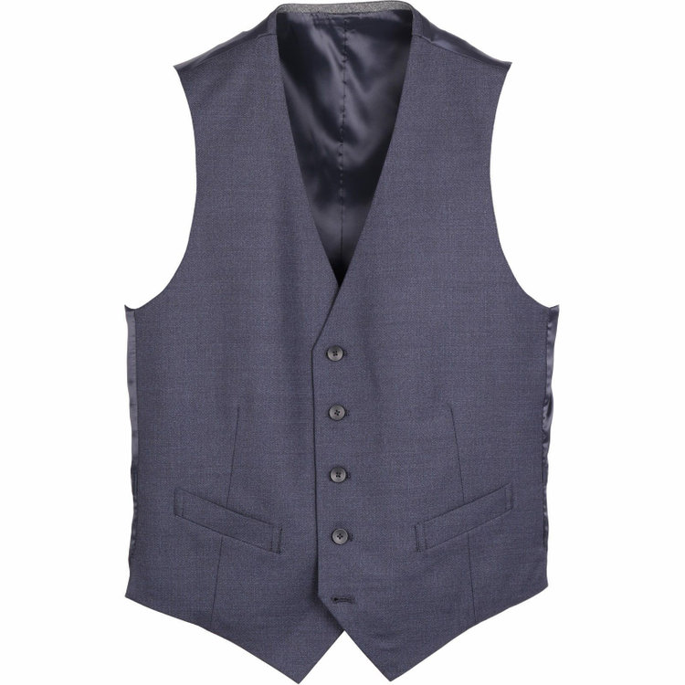 ＪＰ コンフォート 【JOHN PEARSE comfort】【秋冬】7WAY コーディネイトパンツ付き/2釦シングルスリーピーススーツ ショートタック/ネイビー×ソリッド+グレーパンツ/ULTRA MOVE/ウエストシャーリング/ウォッシャブル/ストレッチ ネイビー系(紺)