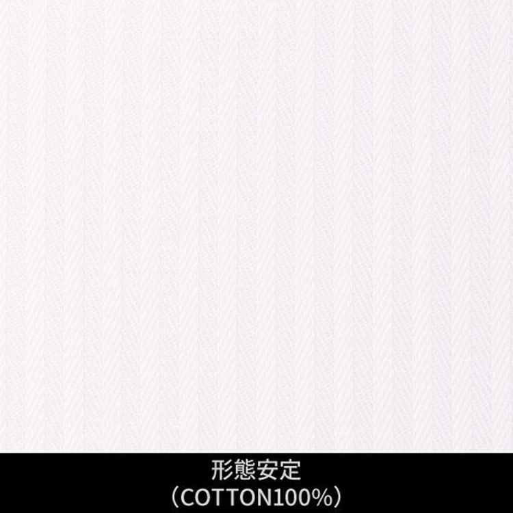 ソノタ（KONAKA用） 【日本縫製】【パターンオーダー】ワイシャツ・ドレスシャツ/ホワイト×ストライプ　ドビー/形態安定(COTTON100%) ホワイト系(白)