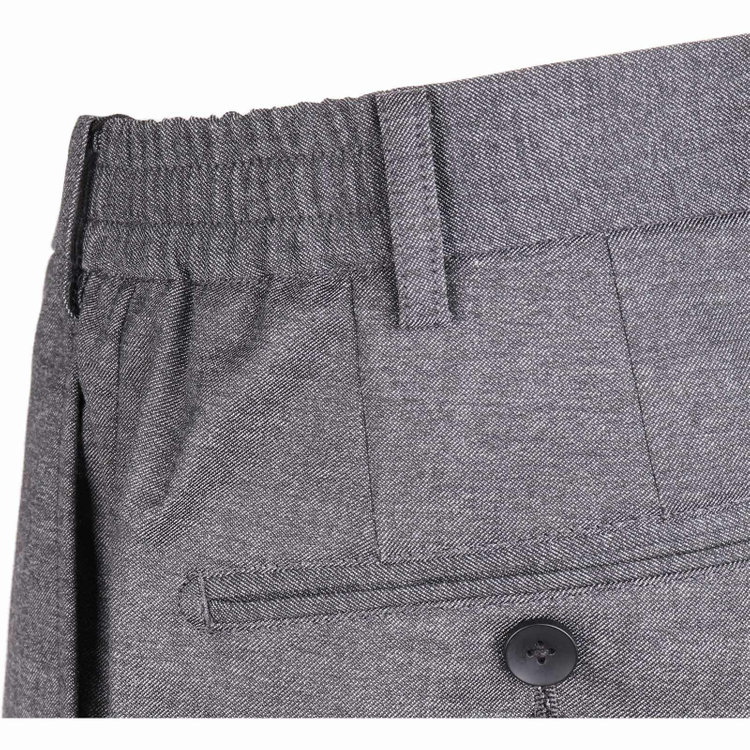 ＪＰ コンフォート 【JOHN PEARSE comfort】【秋冬】7WAY コーディネイトパンツ付き/2釦シングルスリーピーススーツ ショートタック/ネイビー×ソリッド+グレーパンツ/ULTRA MOVE/ウエストシャーリング/ウォッシャブル/ストレッチ ネイビー系(紺)