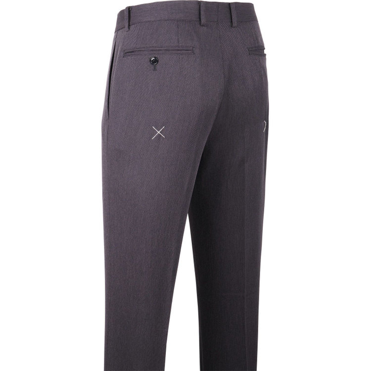 ＵＮＰＲＥＳＳＵＲＥ 【Unpressure】【秋冬】2釦シングルスーツ 0タック/グレー×バーズアイ/ウォッシャブルパンツ グレー系(灰)