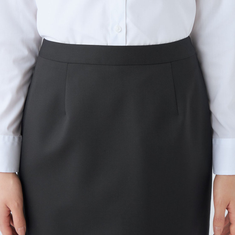 ＭＩＲＵＭ 【mirum】【年間】スカート/ブラック×ソリッド 黒