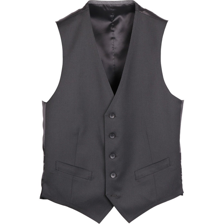 ＪＰ コンフォート 【JOHN PEARSE comfort】【秋冬】7WAY コーディネイトパンツ付き/2釦シングルスリーピーススーツ ショートタック/ブラック×ソリッド+グレーパンツ/ULTRA MOVE/ウエストシャーリング/ウォッシャブル/ストレッチ ブラック系(黒)