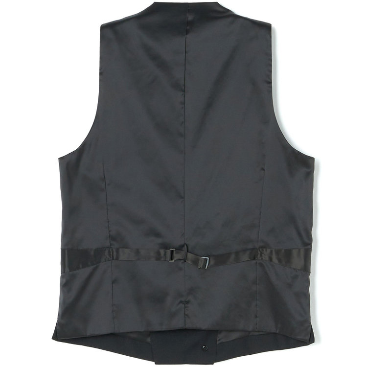 ＪＰ コンフォート 【JOHN PEARSE comfort】【年間】2釦シングルスリーピーススーツ ノータックパンツ ダブルベスト / ブラック / パンツウォッシャブル ※裾上げ必要 黒