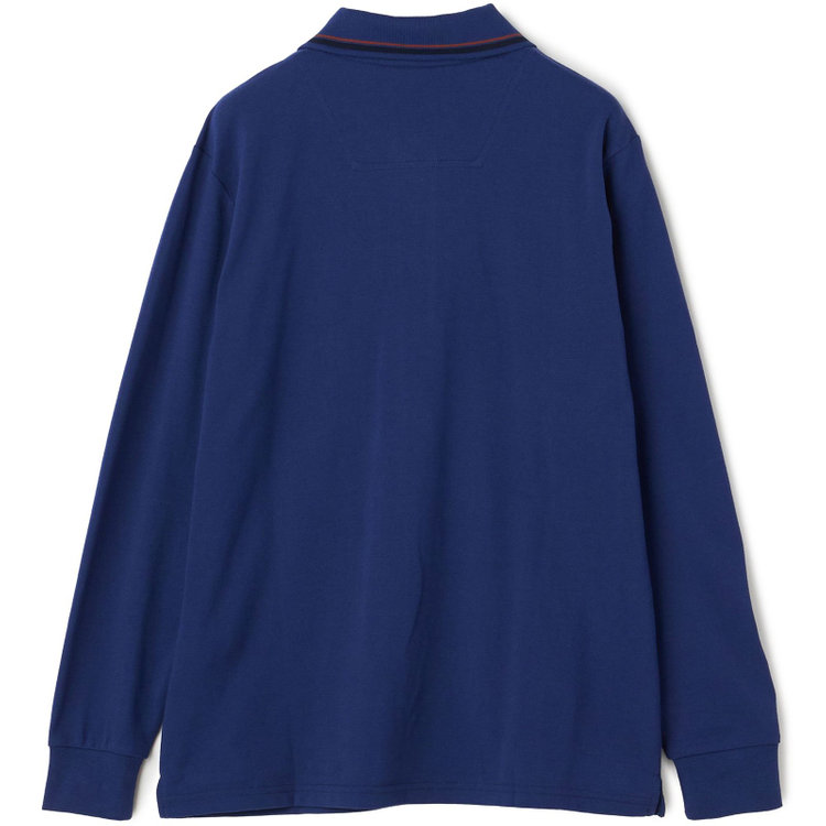 ライル＆スコット 【LYLE&SCOTT】【長袖】ポロシャツ/ブルー 青中間