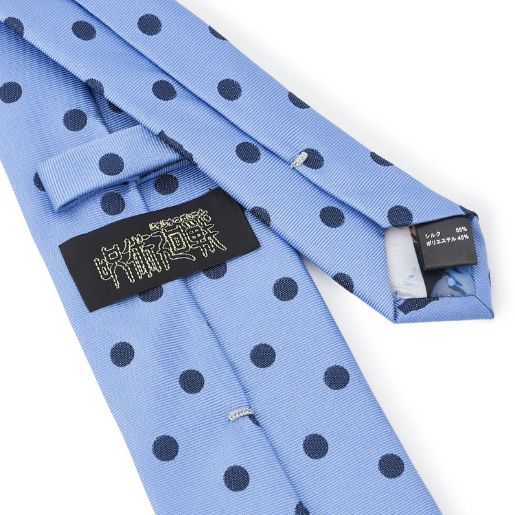 ソノタ（KONAKA用） 【呪術廻戦コラボ】【五条 悟イメージカラー】シルクブレンドドットネクタイ/ブルー その他