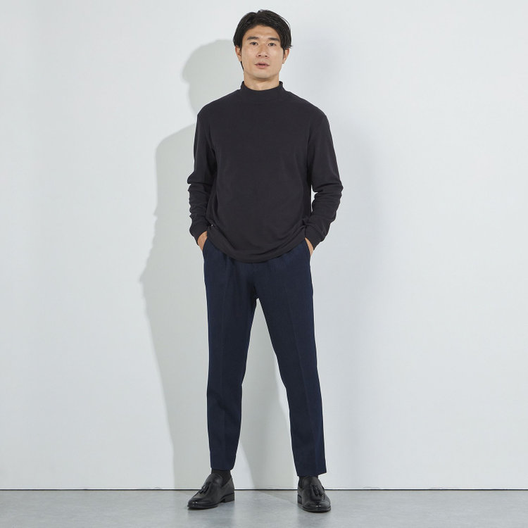 ソノタ（KONAKA用） 【U.W.S】 【秋冬】ピーチフェイスモック/ブラック 黒