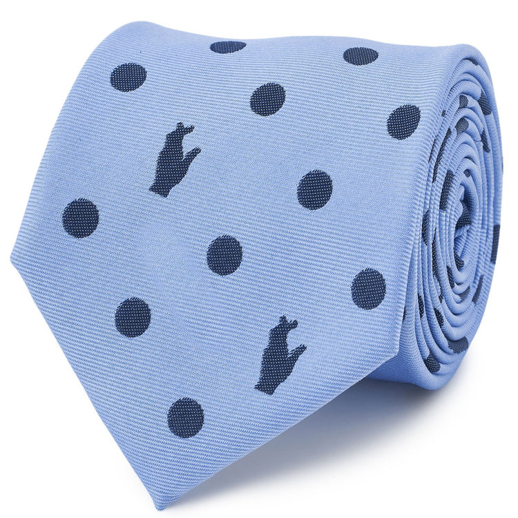 ソノタ（KONAKA用） 【呪術廻戦コラボ】【五条 悟イメージカラー】シルクブレンドドットネクタイ/ブルー その他