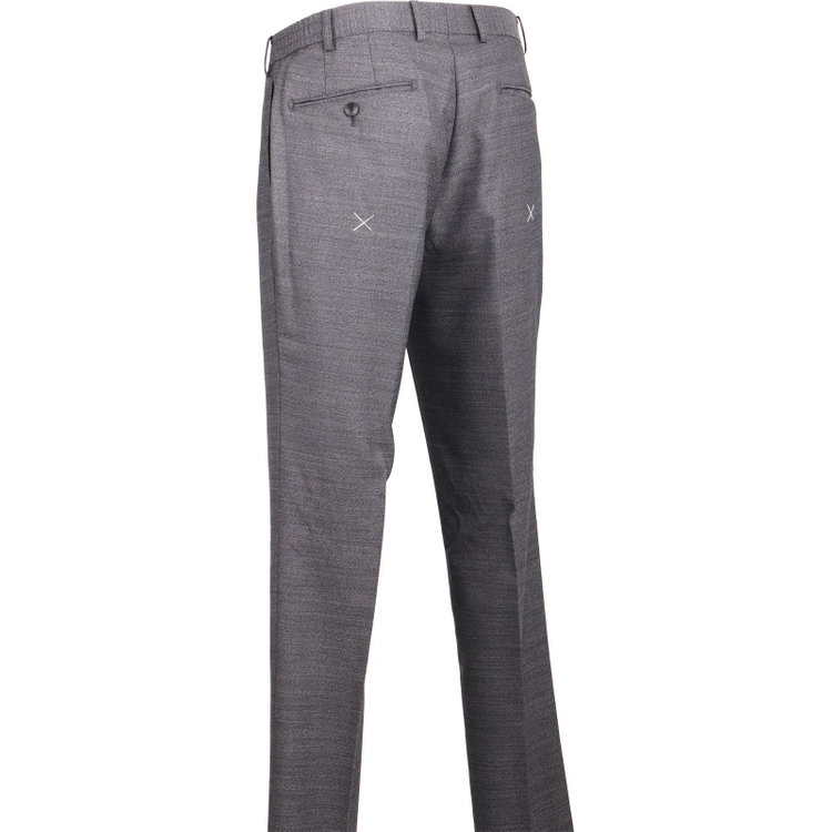 ＪＰ コンフォート 【JOHN PEARSE comfort】【秋冬】7WAY コーディネイトパンツ付き/2釦シングルスリーピーススーツ ショートタック/ブラック×ソリッド+グレーパンツ/ULTRA MOVE/ウエストシャーリング/ウォッシャブル/ストレッチ ブラック系(黒)