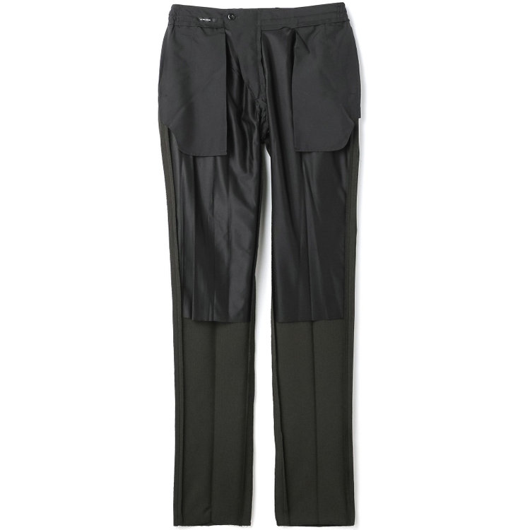 ＪＰ コンフォート 【JOHN PEARSE comfort】【年間】2釦シングルスリーピーススーツ ショートタック/カーキ/ウエストシャーリング仕様/「ULTRA MOVE」ストレッチ・ウォッシャブル/※裾上げ必要 緑中間