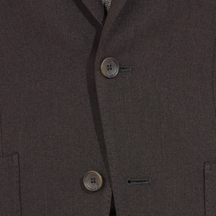 ＪＰコンフォート ネイビー 【JOHN PEARSE comfort navy】【秋冬】2釦シングルジャケット/ブラウン/パッチポケット/ULTRA MOVE/ウォッシャブル 茶中間