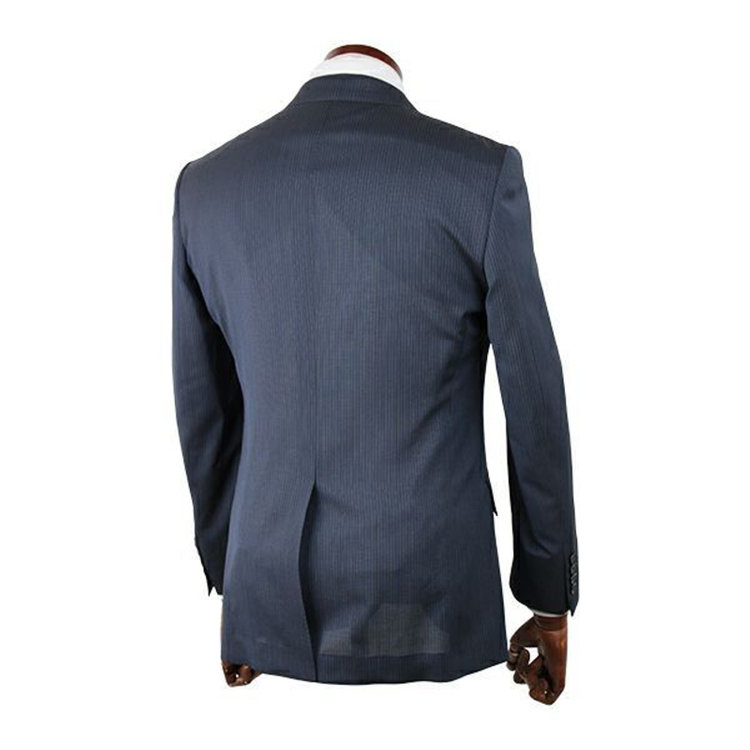 KONAKA　アウトレット 【WEB限定/OUTLET/汚れ・キズ等有】【JOHN PEARSE Black SELECT LINE】【春夏】2釦シングルスーツ/ネイビー×ストライプ/ ULTRA LIGHT SPEC ネイビー系(紺)