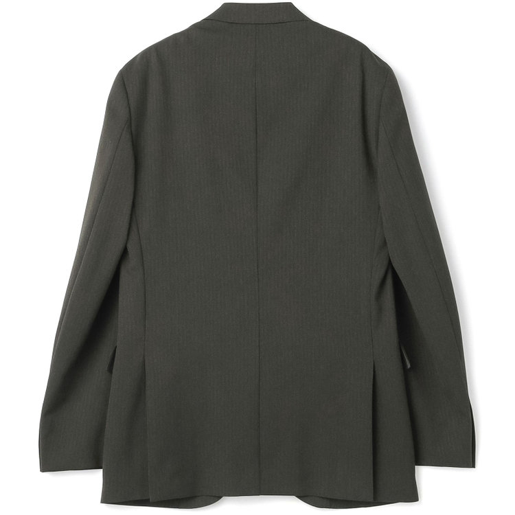 ＪＰ コンフォート 【JOHN PEARSE comfort】【年間】2釦シングルスリーピーススーツ ショートタック/カーキ/ウエストシャーリング仕様/「ULTRA MOVE」ストレッチ・ウォッシャブル/※裾上げ必要 緑中間