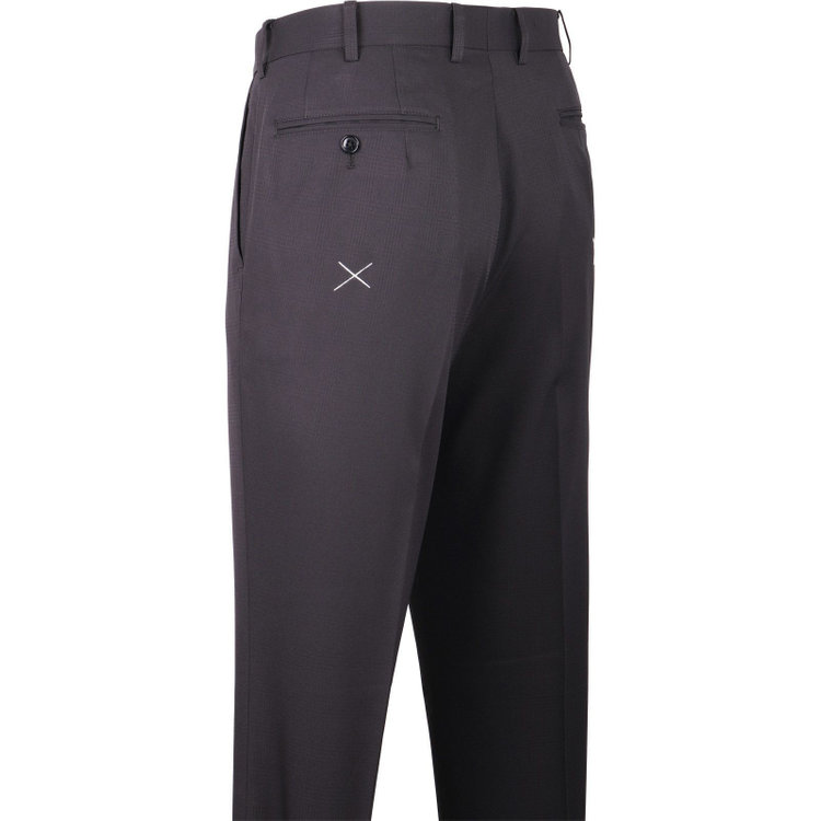 ＵＮＰＲＥＳＳＵＲＥ 【Unpressure】【秋冬】2釦シングルスーツ 0タック/ブラック×シャドーチェック/ウォッシャブルパンツ ブラック系(黒)