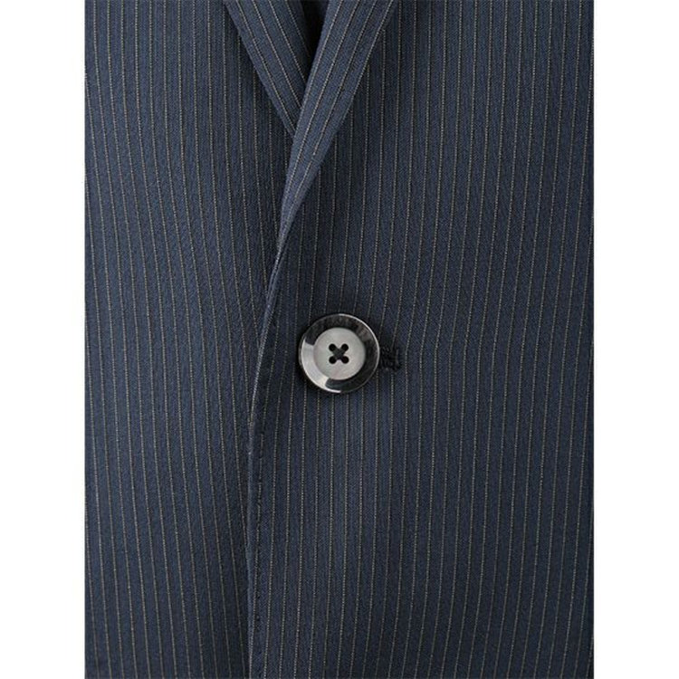 KONAKA　アウトレット 【WEB限定/OUTLET/汚れ・キズ等有】【JOHN PEARSE Black SELECT LINE】【春夏】2釦シングルスーツ/ネイビー×ストライプ/ ULTRA LIGHT SPEC ネイビー系(紺)