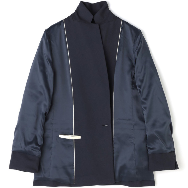 ナチュラル　ビューティー 【NATURAL BEAUTY】【年間】4釦1掛けダブルジャケット/ネイビー 紺中間